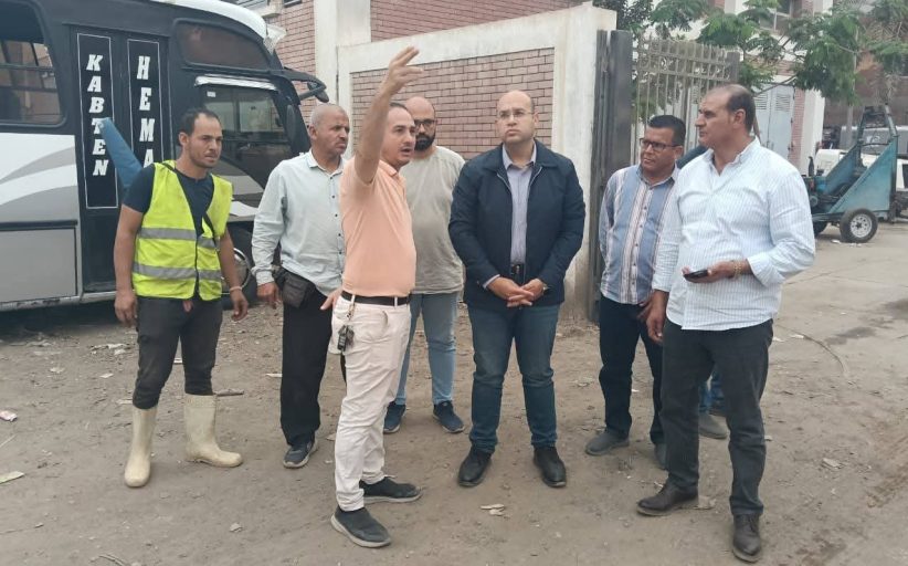نائب محافظ الجيزة يتابع ميدانيًا أعمال تطهير المصارف ومشروعات البنية التحتية بأبو النمرس والحوامدية