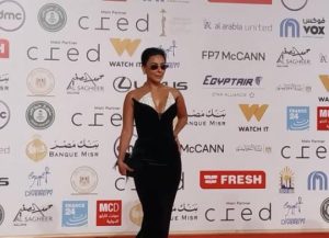 ميس حمدان بمهرجان القاهرة السينمائي الدولي بدورته الـ46 