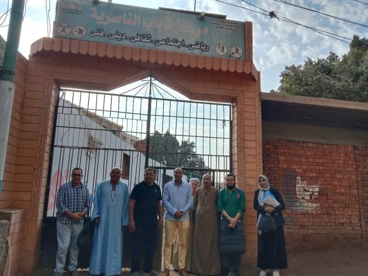 شباب ورياضة الجيزة تتابع مراكز شباب العياط ضمن خطة المتابعة الدورية