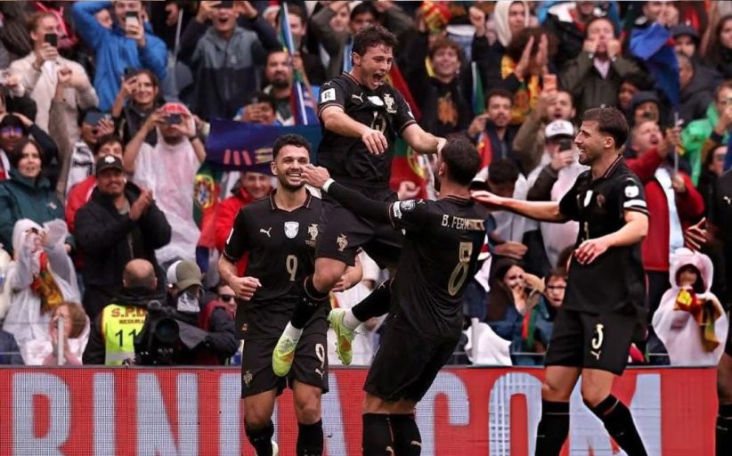 البرتغال تصنع أعجوبة هجومية وتضمن مقعدها المباشر في المونديال