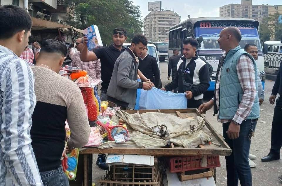 محافظة الجيزة تكثف حملاتها لرفع الإشغالات وتحقيق الانضباط بشوارع جنوب الجيزة وإمبابة