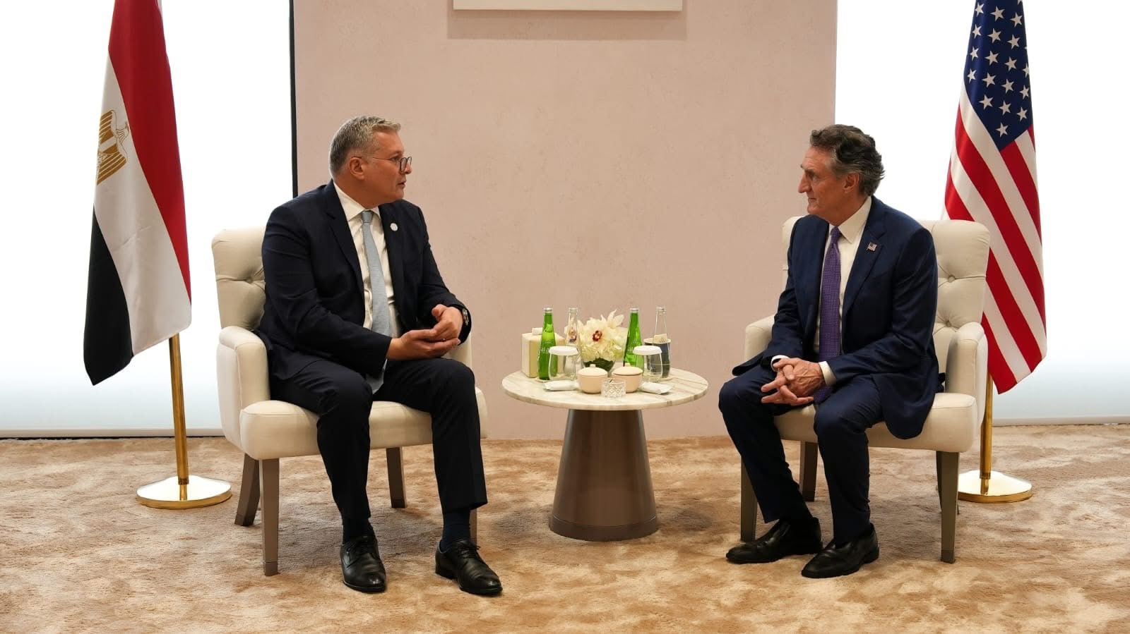 مصر والولايات المتحدة الأمريكية يبحثان تعزيز الشراكة الأمريكي في السوق المصرية