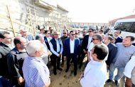 وزير الإسكان ومحافظ الفيوم يتفقدان توسعات محطة معالجة كحك بمركز يوسف الصديق