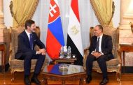 وزير الخارجية يبحث مع نظيره السلوفاكي تطوير التعاون الثنائي