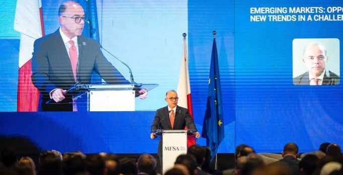 رئيس هيئة الرقابة المالية يقدم رؤية مستقبلية للابتكار والنمو المستدام في الأسواق الناشئة بمؤتمر مالطا