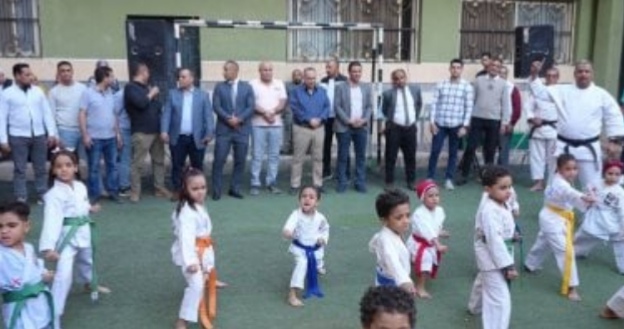 محافظ أسيوط يفتتح صالات نادي غرب البلد لدعم المواهب الرياضية