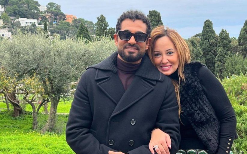 زوجة عمرو سعد تعلن انتهاء الأزمة مع المعجبة التي طاردته