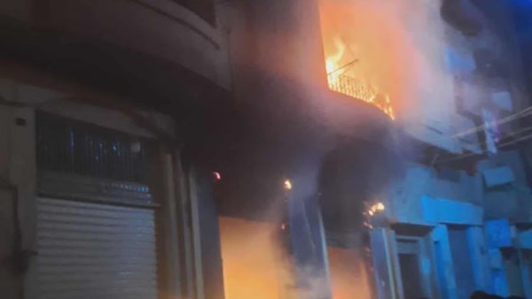 الحماية المدنية تسيطرة على حريق نشب داخل مطبعة بطنطا