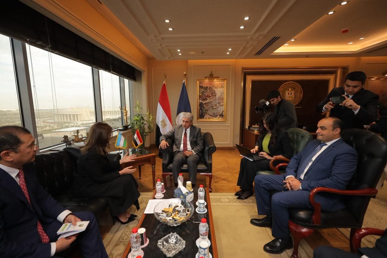 مصر وأوزبكستان يبحثان أوجه التعاون المشترك في مجال العمل الاثري