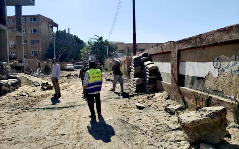 الأقصر تواصل أعمال التجميل ورفع الكفاءة بشوارع حي جنوب ومحيط طريق الكباش