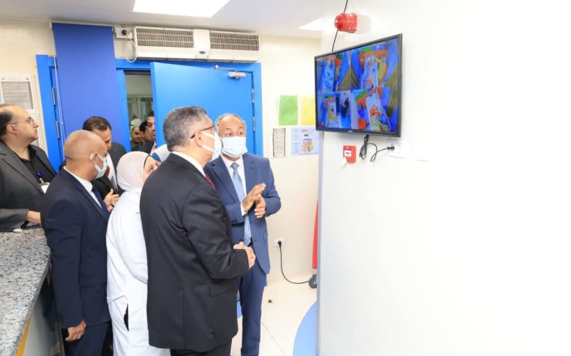 محافظ الجيزة يفتتح وحدة العناية المركزة لحديثي الولادة بمستشفى الشيخ زايد المركزي