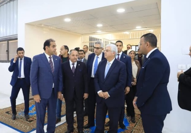 وزير التعليم العالي يفتتح مشروعات تعليمية وخدمية جديدة بجامعة بورسعيد