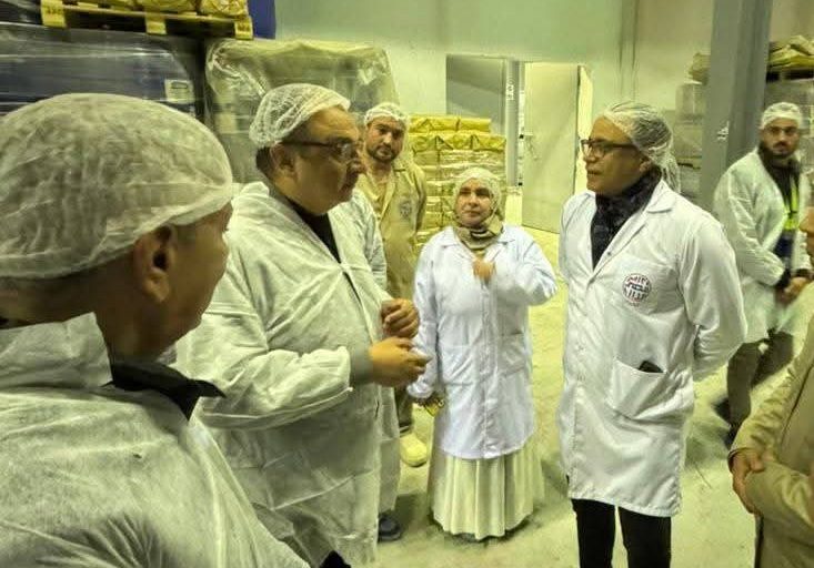 وزير قطاع الأعمال يتفقد مصانع