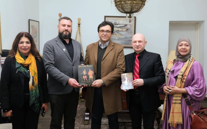 وزير الثقافة يلتقي وفد جائزة بريكس الأدبية الدولية في زيارتهم الرسمية الأولى لمصر