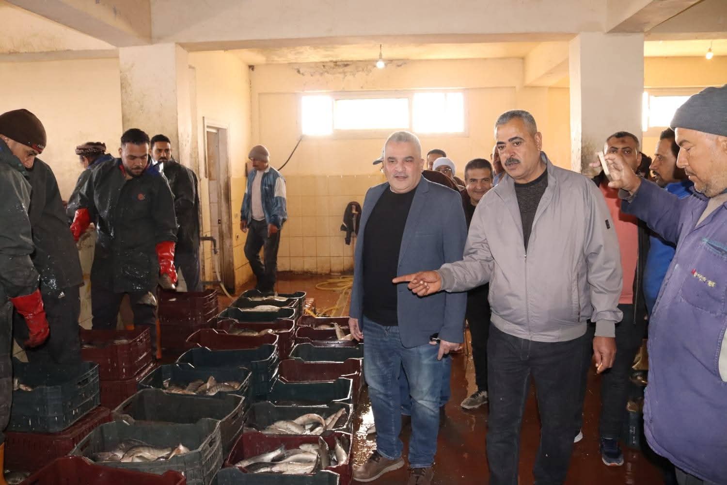 المدير التنفيذي لجهاز حماية وتنمية البحيرات يعلن افتتاح المعمل المركزي بمزرعة برسيق السمكية