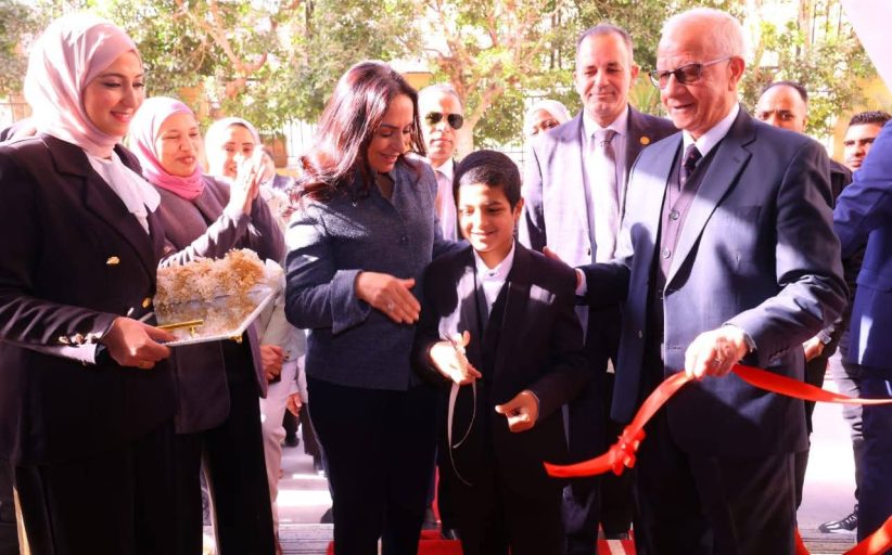وزيرة التضامن الاجتماعي تفتتح مجمع رعاية وتأهيل الأبناء من ذوي الإعاقة بعين