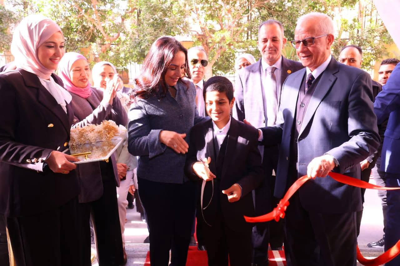 وزيرة التضامن الاجتماعي تفتتح مجمع رعاية وتأهيل الأبناء من ذوي الإعاقة بعين