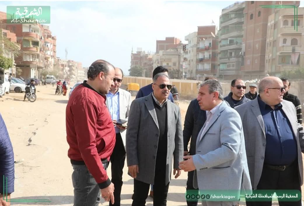 تحرك ميداني.. الأشموني يجهز طريق الجمباز لإنقاذ الزقازيق من التكدس