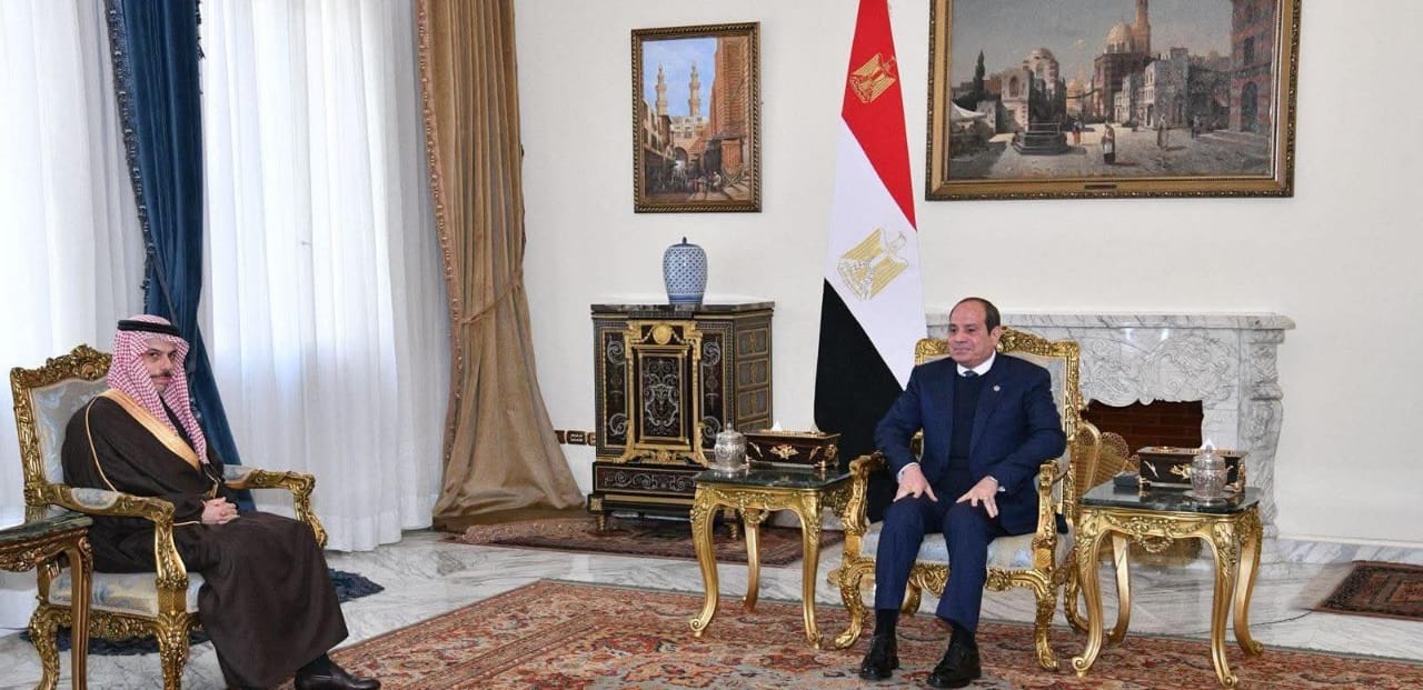 الرئيس السيسي يلتقي وزير الخارجية السعودية لبحث القضايا الإقليمية ذات الاهتمام المشترك