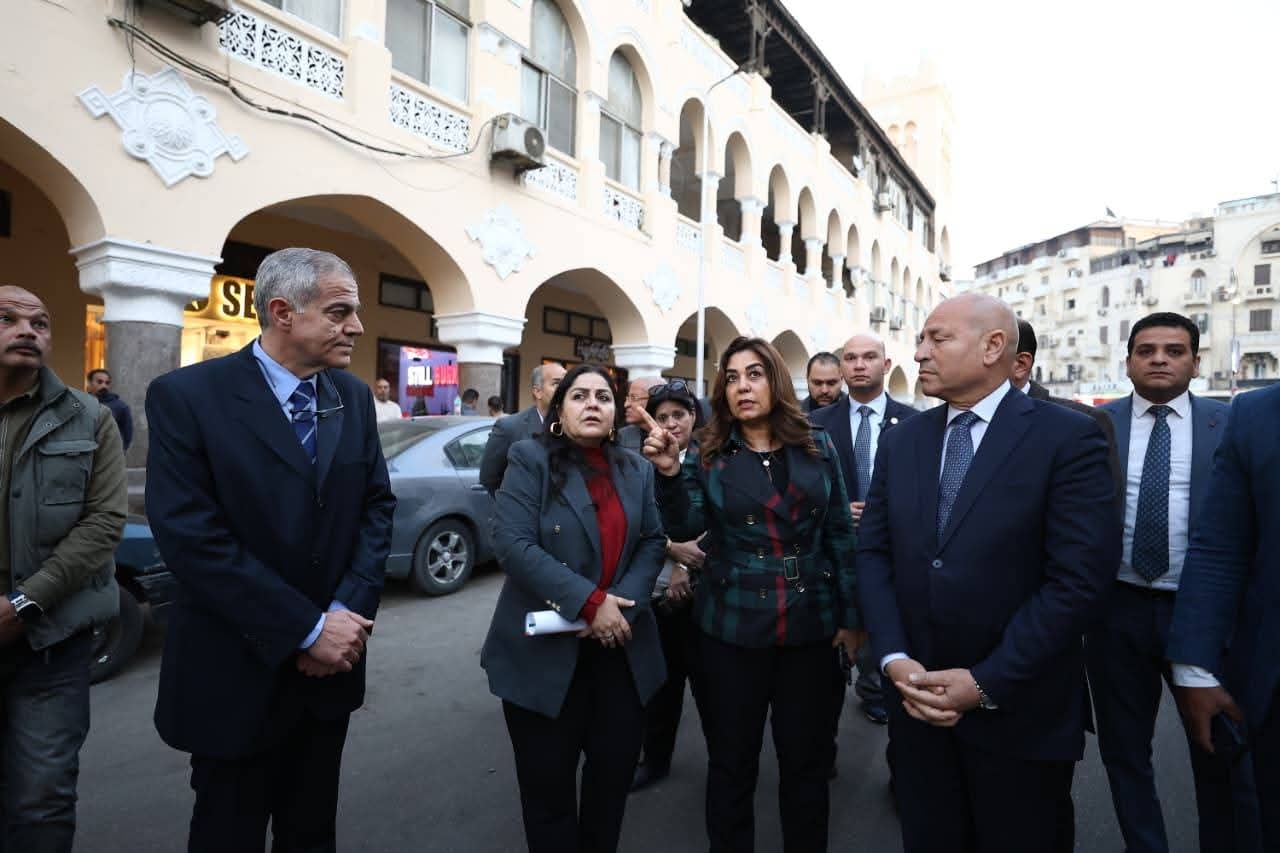 وزيرة التنمية تتفقد أعمال تطوير شارع إبراهيم بمنطقة الكوربة بمصر الجديدة