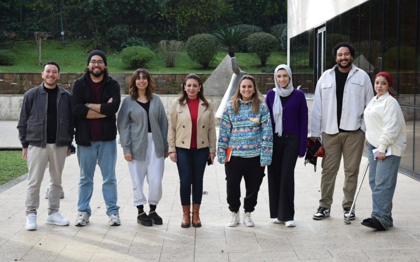 مديرة الأكاديمية المصرية للفنون بروما تستقبل الفائزين بجائزة الدولة للإبداع الفني