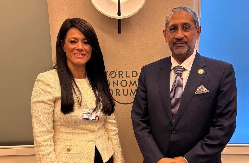 وزيرة التخطيط تلتقي الرئيس الجديد للمصرف العربي للتنمية الاقتصادية في أفريقيا