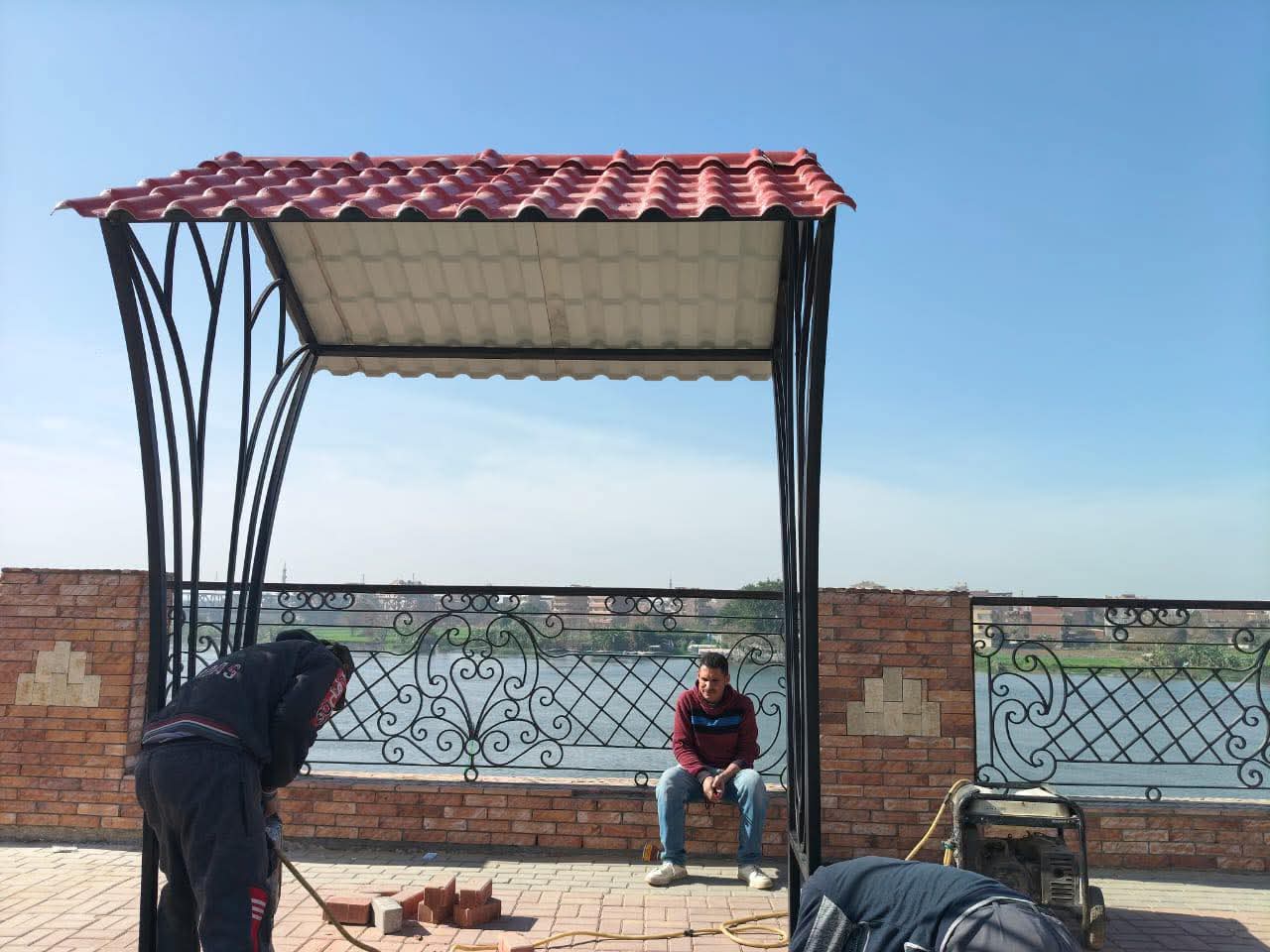 الغربية تتابع تطوير كورنيش كفر الزيات لتحقيق جودة حياة المواطنين