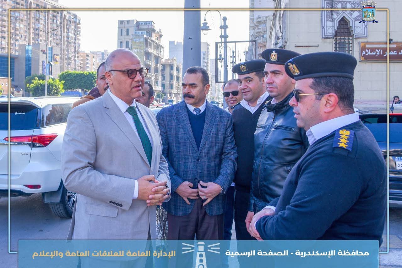 محافظ الإسكندرية يتابع المرور والأسواق في أول أيام رمضان
