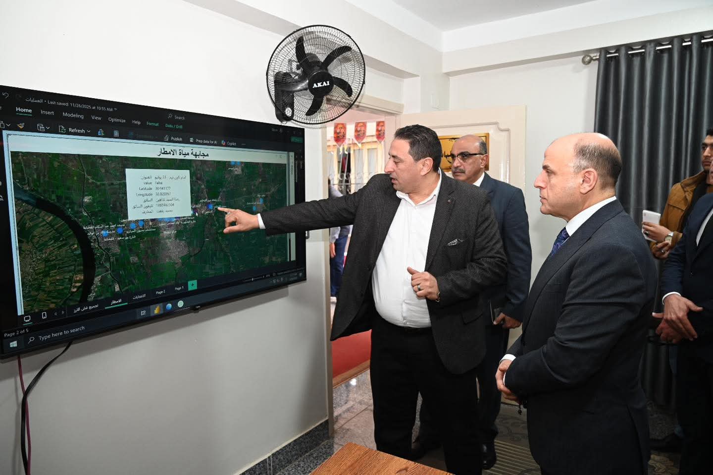 جولة تفقدية لمحافظ الغربية واجتماع موسع لمراجعة الخدمات والمشروعات