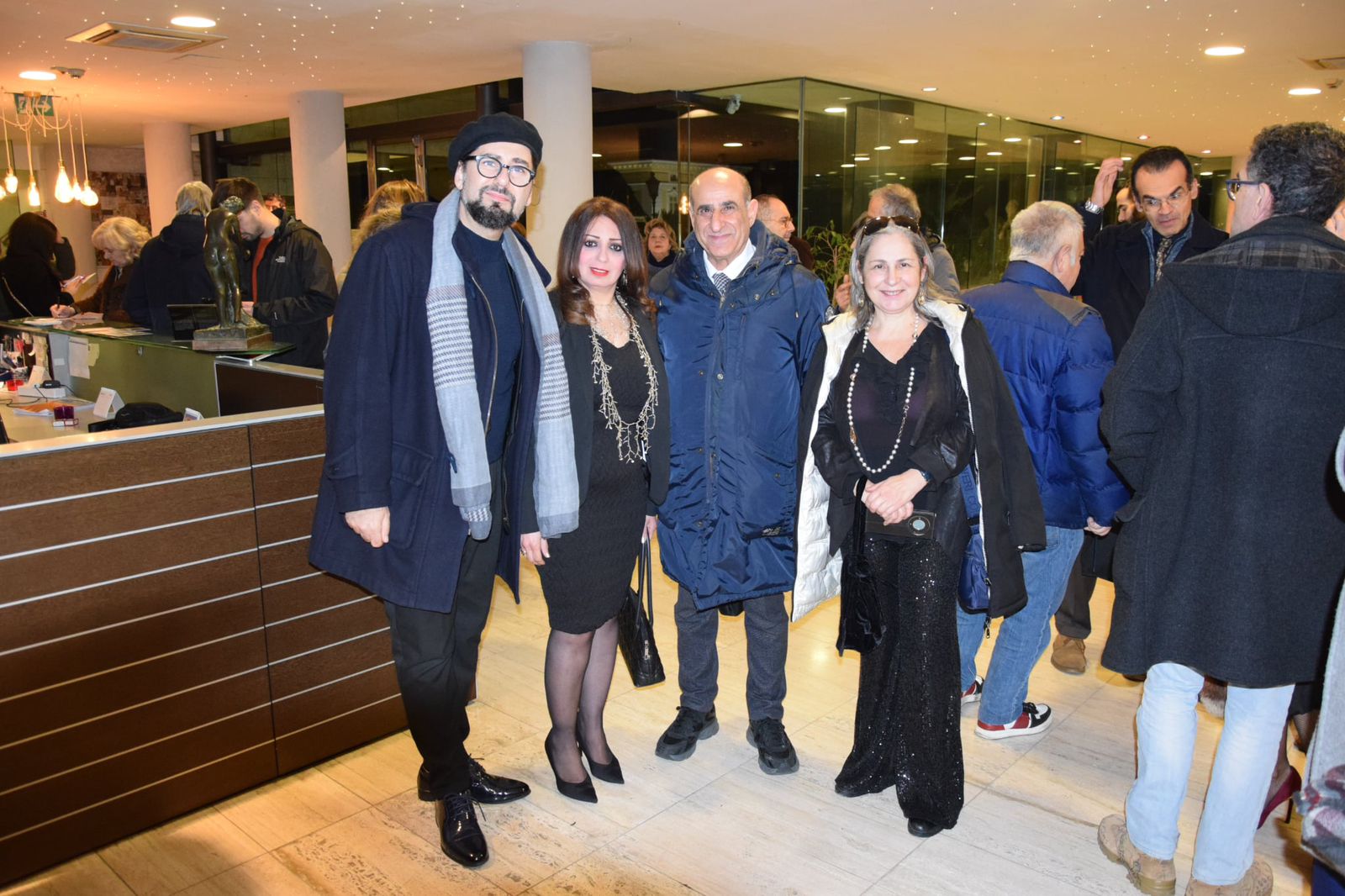 أمسية فنية ساحرة تجمع بين الرسم والموسيقى في الأكاديمية المصرية للفنون بروما