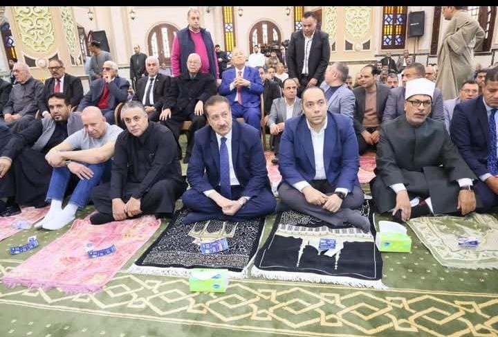 محافظ المنوفية يفتتح مسجد الشهيد طيار عاطف السادات بكفر هلال بعد تجديده بالجهود الذاتية