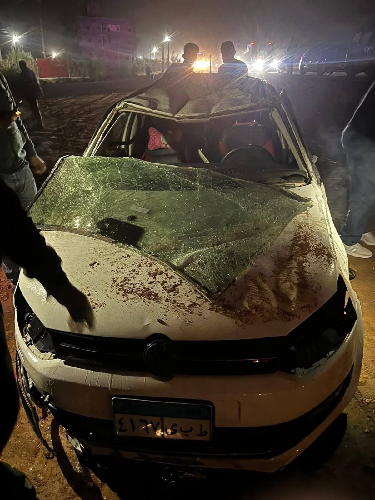 انقلاب سيارة ملاكي علي طريق الإسماعيلية ـ بورسعيد وإصابة 3 أشخاص