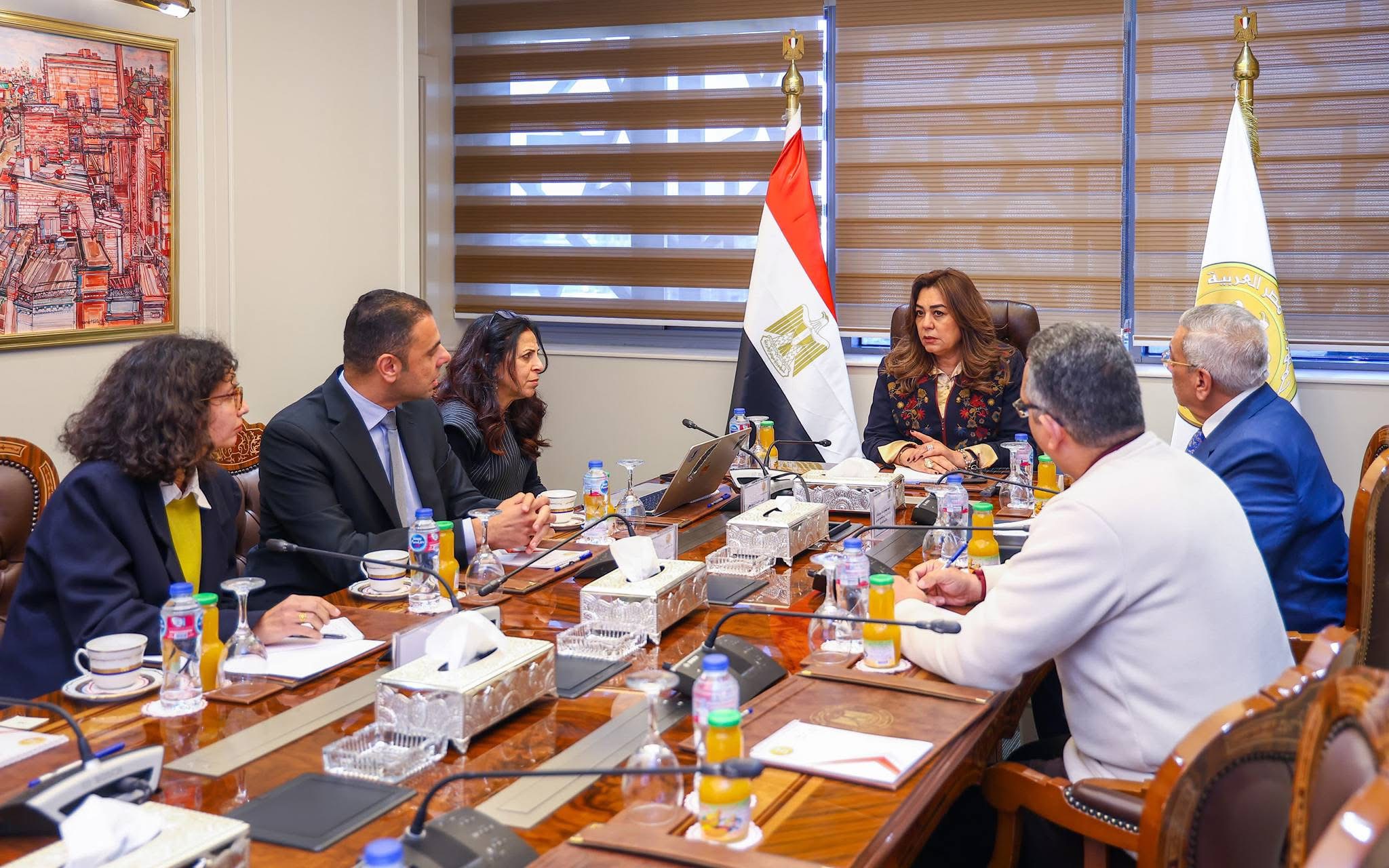 لتعزيز جودة الحياة.. وزيرة التنمية المحلية تبحث مع جمعية تنمية الزمالك جهود تطوير المنطقة