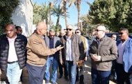 وزير الري يتفقد مشروعات 