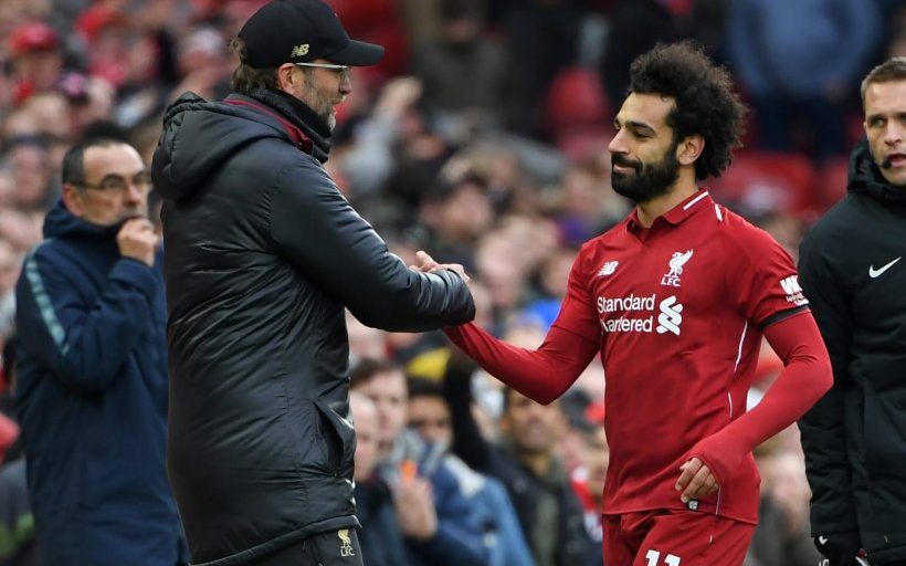 كلوب يشيد بمحترف ليفربول محمد صلاح قبل وداعه التاريخي للنادي