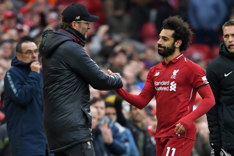 كلوب يشيد بمحترف ليفربول محمد صلاح قبل وداعه التاريخي للنادي