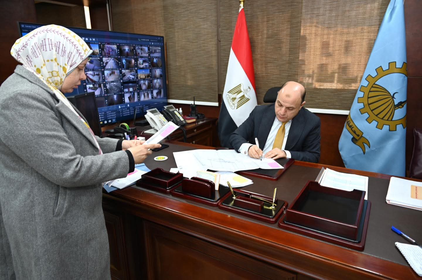 محافظ الغربية يعلن عن اعتماد الأحوزة العمرانية لـ9 عزب لتنظيم النمو العمراني