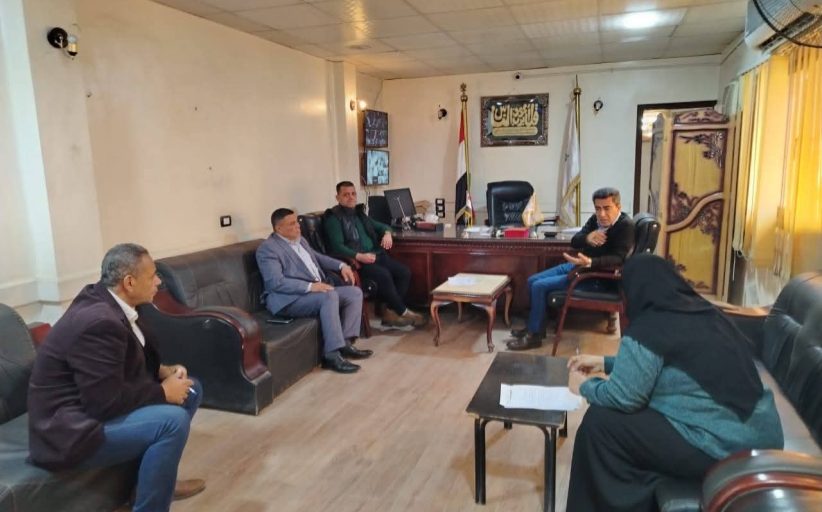 سكرتير مساعد الأقصر يتفقد منظومة التصالح وتقنين أراضي الدولة بأرمنت