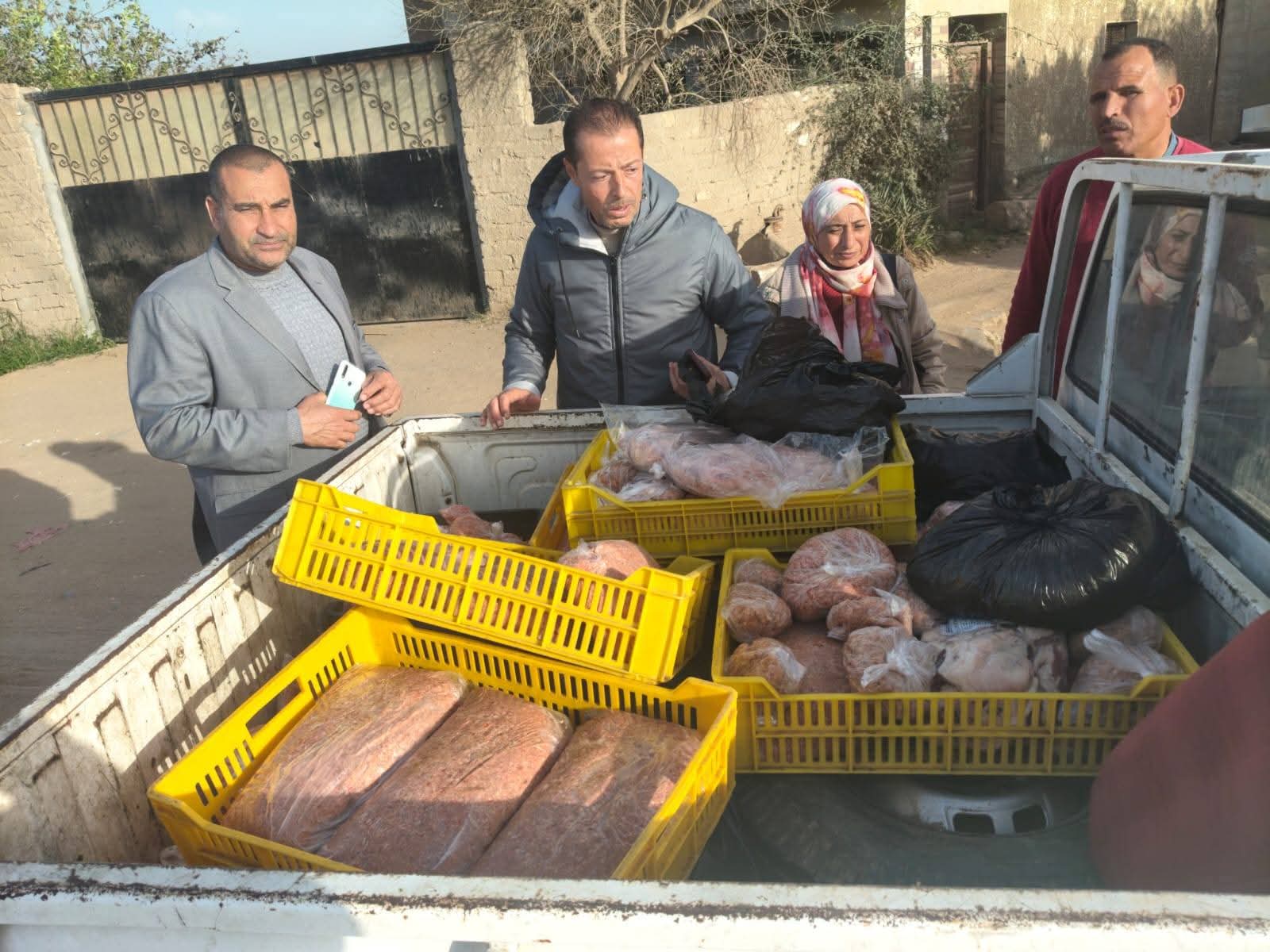 محافظ المنوفية يوجه بضرورة مواصلة شن حملات تفتيشية موسعة لضبط تلاجات اللحوم الفاسدة 