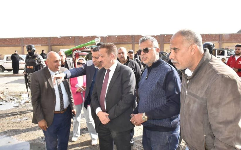 محافظ بورسعيد يتفقد صيانة الصرف الصحي ورفع كفاءة الخدمات بحي الضواحي