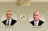 وزير الخارجية يبحث مع نظيره العراقي سبل خفض التصعيد الإقليمي 