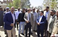 جولة ميدانية لمحافظ الأقصر بالقرنة لمتابعة الخدمات ومشروعات التطوير