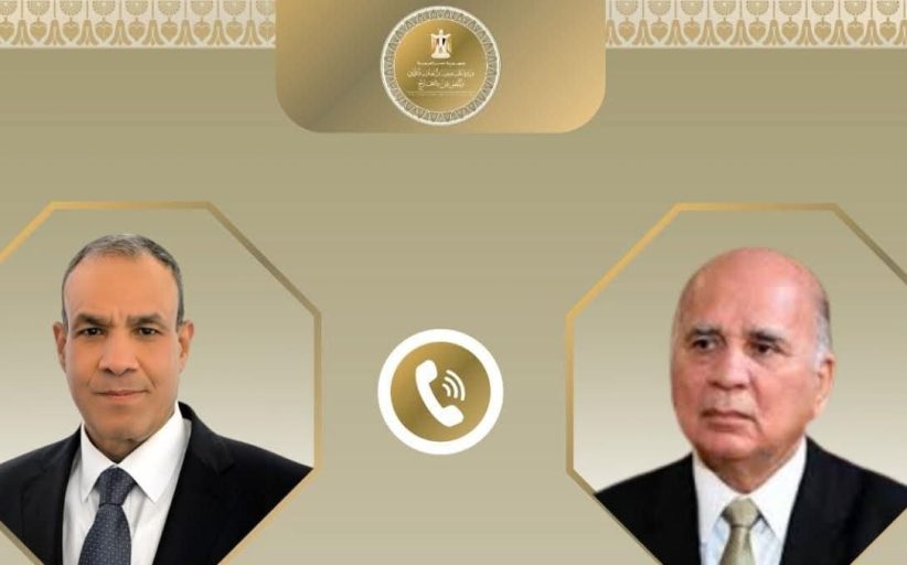 وزير الخارجية يبحث مع نظيره العراقي سبل خفض التصعيد الإقليمي