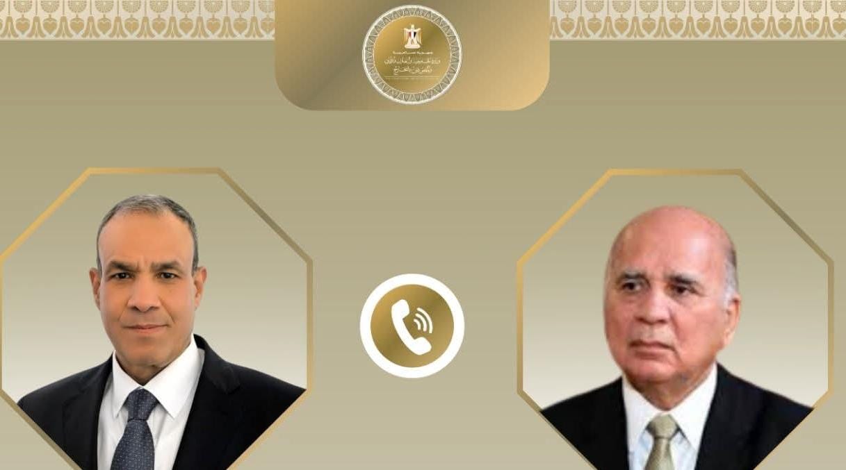 وزير الخارجية يبحث مع نظيره العراقي سبل خفض التصعيد الإقليمي