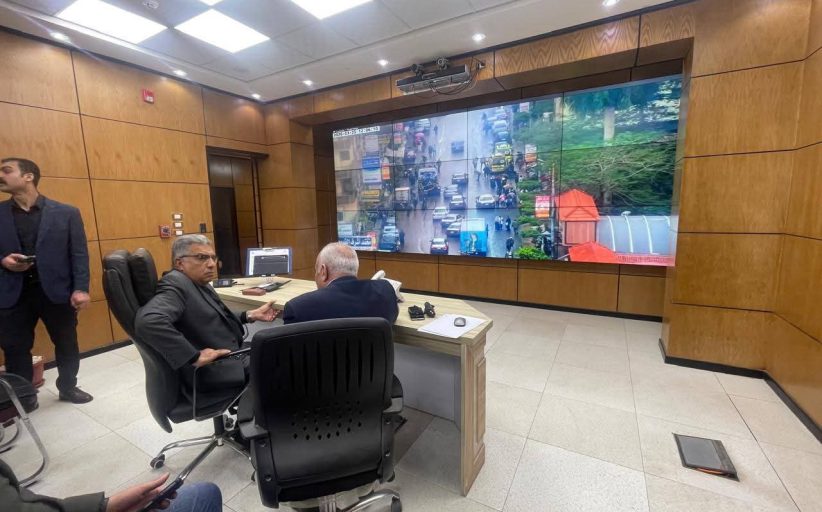 متابعة لحظية من مركز السيطرة لمواجهة تجمعات الأمطار بالدقهلية