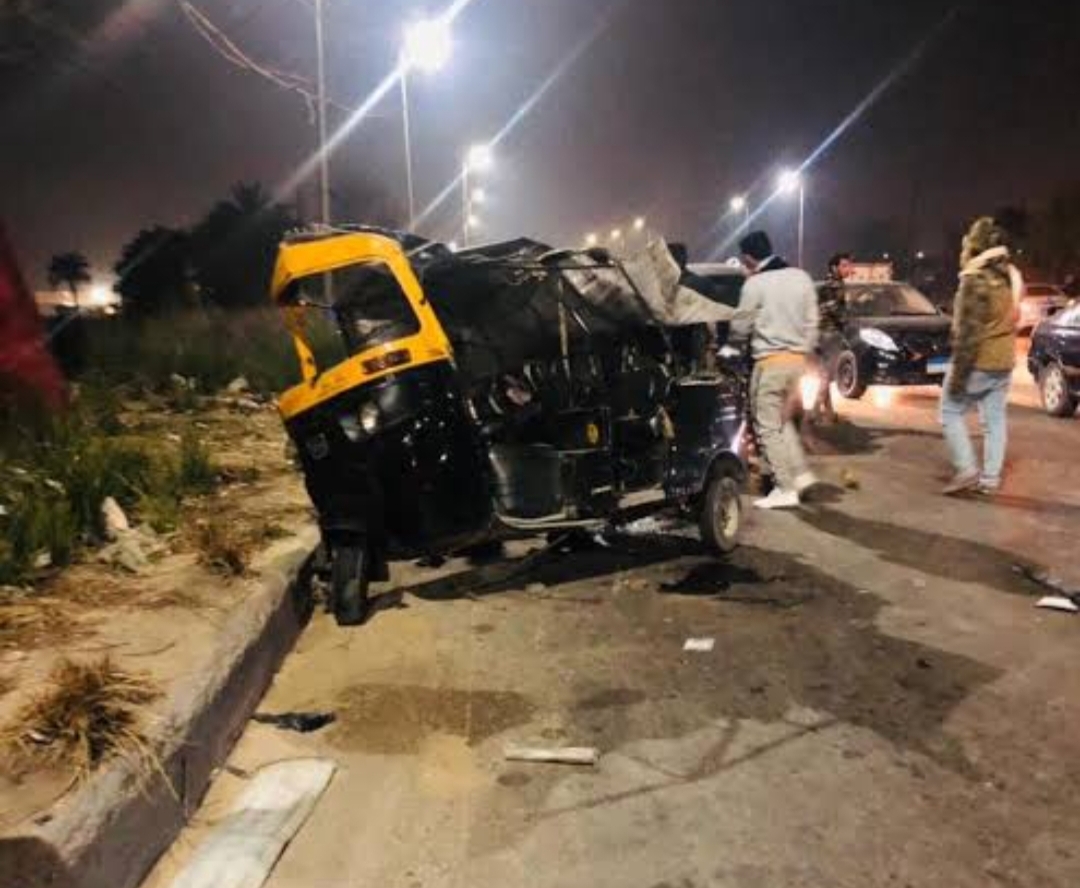 وفاة شخصين علي طريق الشيخ حسن نقاده - قنا