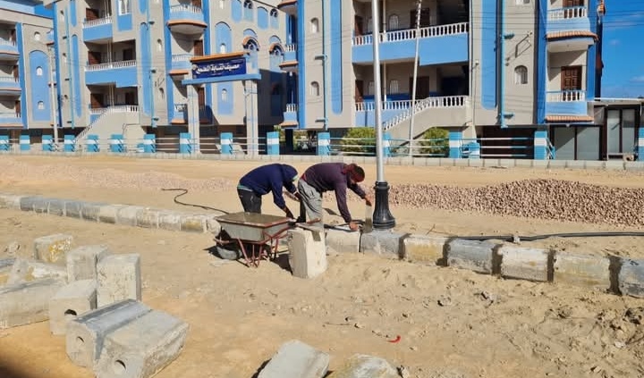 محافظ كفرالشيخ يتفقد تطوير طريق الفنار بمصيف بلطيم استعدادًا لصيف 2026