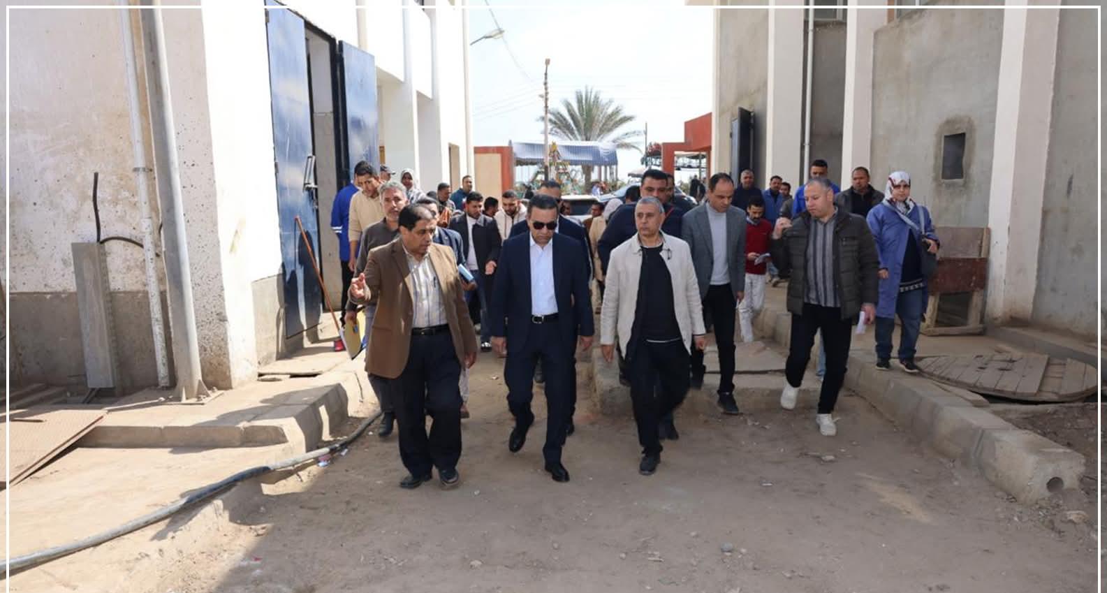 محافظ المنوفية يتابع موقف تشغيل محطة إزالة الحديد والمنجنيز بأم خنان