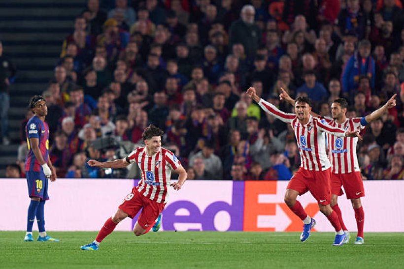 أتلتيكو مدريد يكتب التاريخ ويهزم برشلونة على أرضه بعد عقدتين