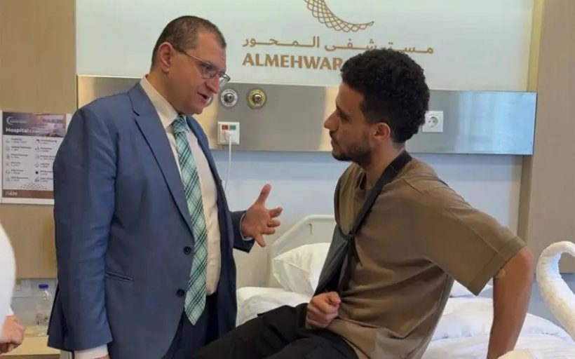 جراحة ناجحة لمصطفى فتحي بعد إصابة قوية في ودية بيراميدز